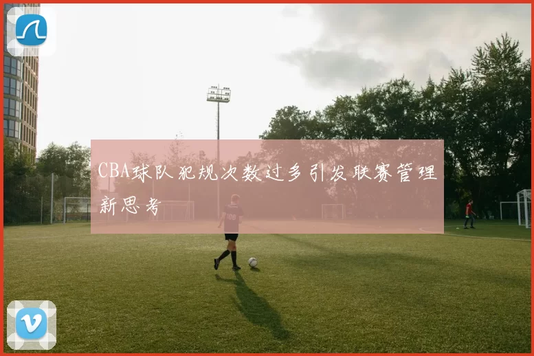 CBA球队犯规次数过多引发联赛管理新思考
